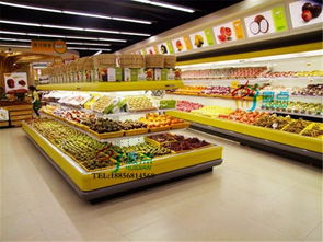 供应 超市环形岛柜,蔬菜保鲜展示柜,饮料冷藏环形展示